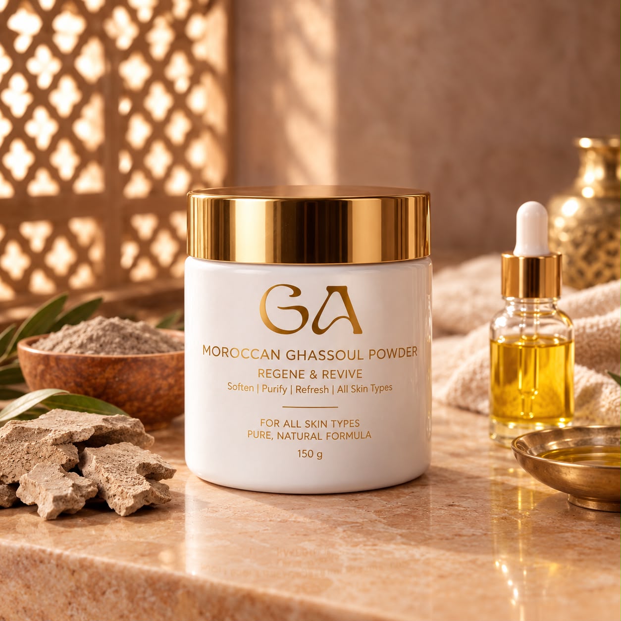 MOROCCAN GHASSOUL POWDER